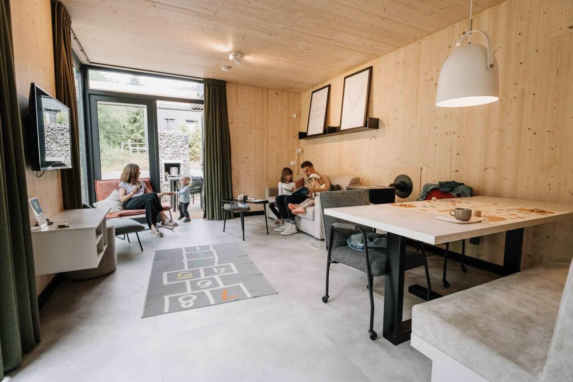 Ferienhaus mit Garten (2 Schlafzimmer)