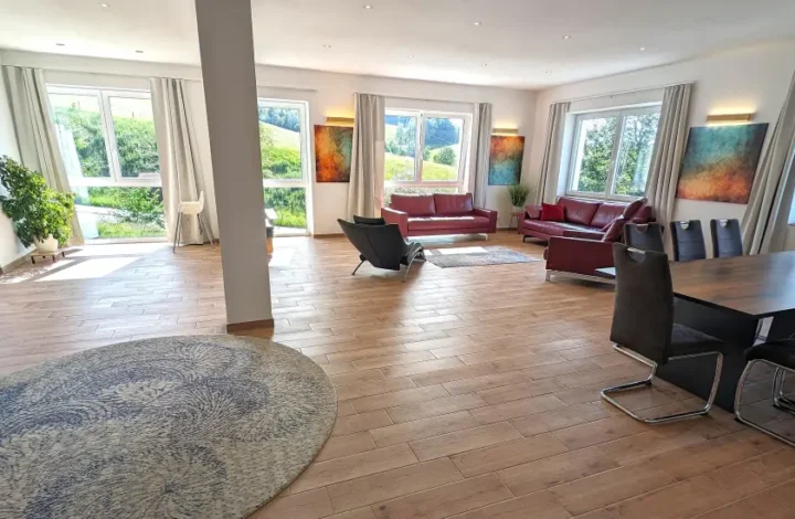 Apartment mit Sauna und Terrasse